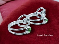 Silver Fancy Stone Bichiya - 3.75