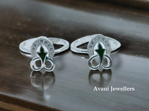 Silver Fancy Stone Bichiya - 3.65