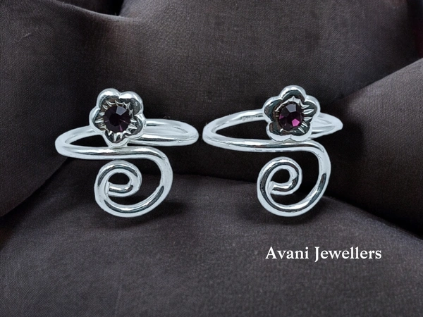 Silver Fancy Stone Bichiya - 3.35