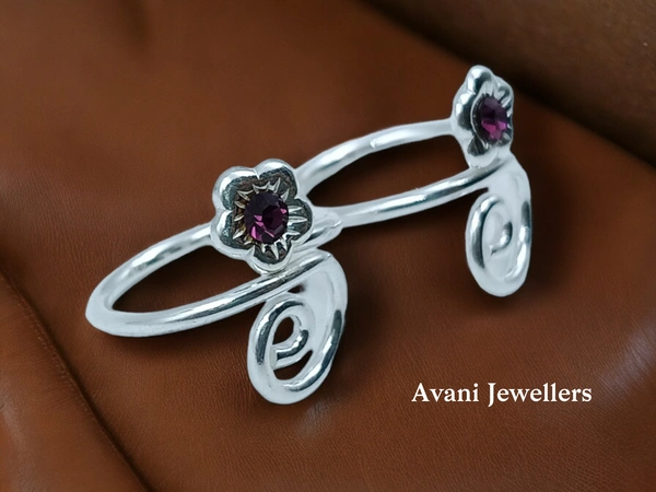 Silver Fancy Stone Bichiya - 3.35