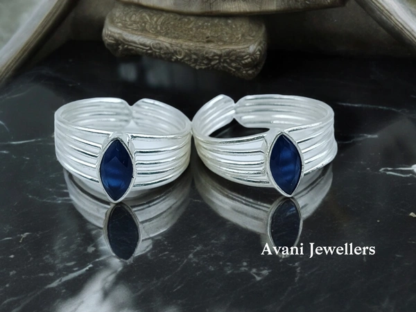 Silver Fancy Stone Bichiya - 4.36