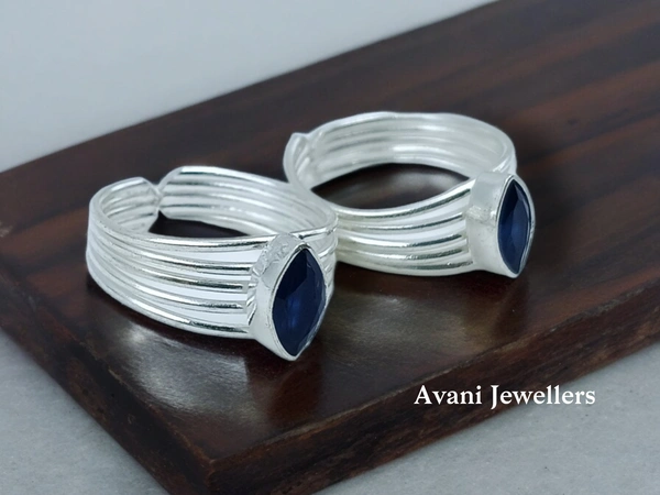 Silver Fancy Stone Bichiya - 4.36
