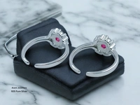 Silver Fancy Stone Bichiya - 3.89