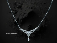 Silver Fancy Mangalsutra - 6.71