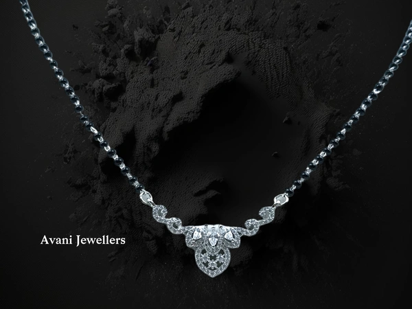 Silver Fancy Mangalsutra - 6.73