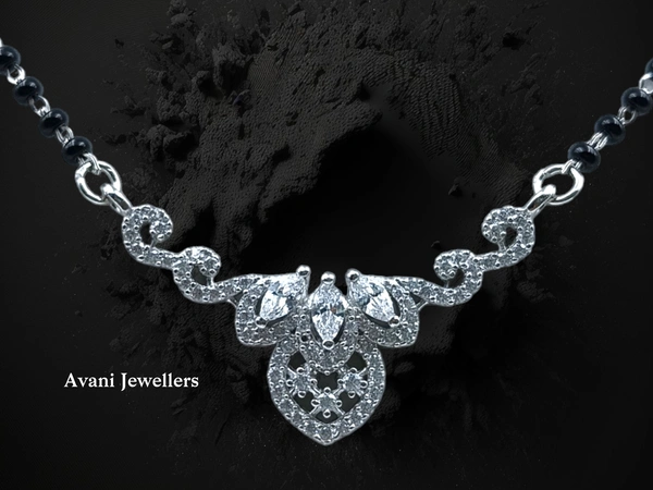 Silver Fancy Mangalsutra - 6.73