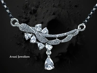 Silver Fancy Mangalsutra - 6.81