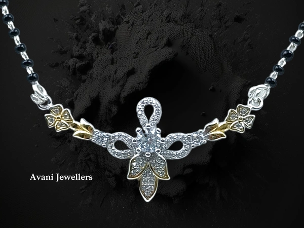 Silver Fancy Mangalsutra - 8.77
