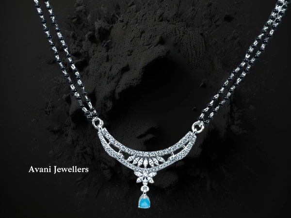 Silver Fancy Mangalsutra - 10.04