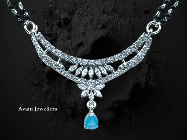 Silver Fancy Mangalsutra - 10.04