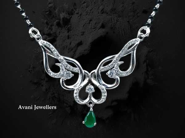 Silver Fancy Mangalsutra - 8.74