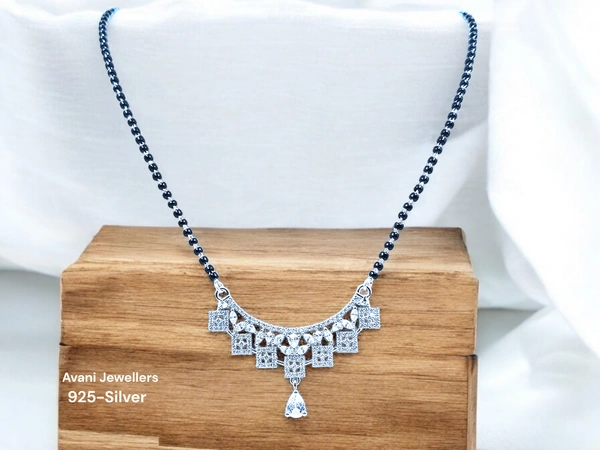 Silver Fancy Mangalsutra - 10.74