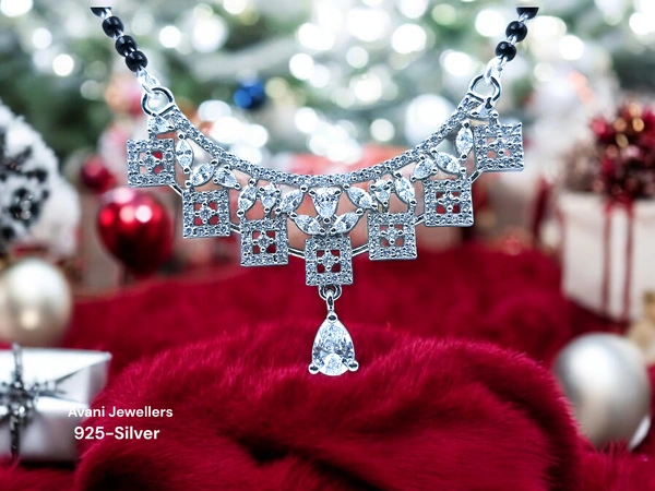 Silver Fancy Mangalsutra - 10.74