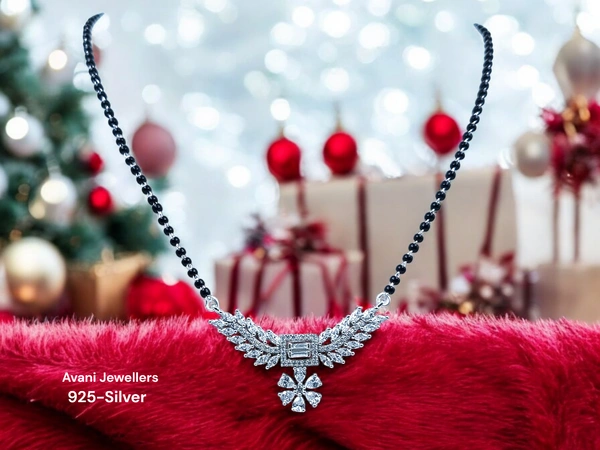 Silver Fancy Mangalsutra - 10.54