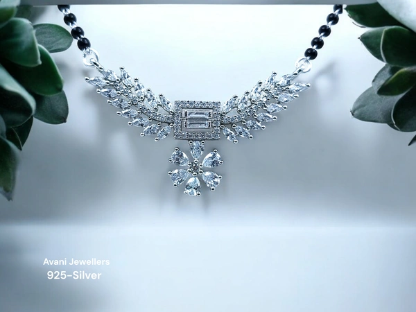 Silver Fancy Mangalsutra - 10.54