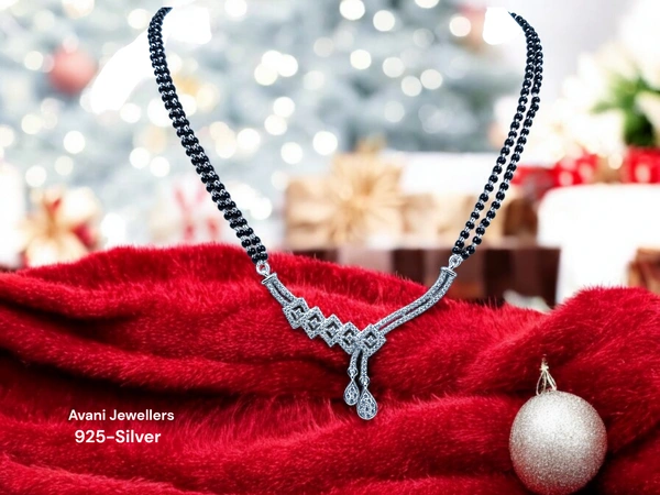 Silver Fancy Mangalsutra - 14.92