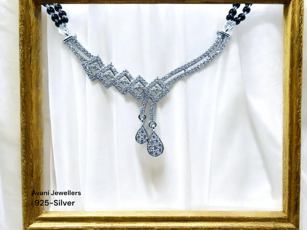 Silver Fancy Mangalsutra - 14.92