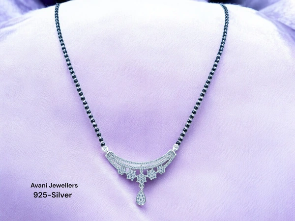 Silver Fancy Mangalsutra - 9.45