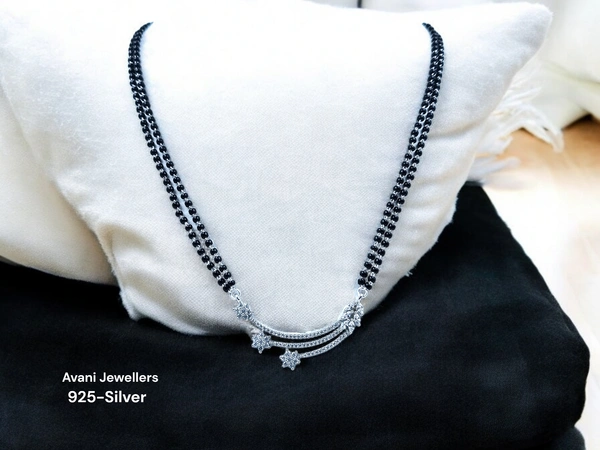 Silver Fancy Mangalsutra - 12.96