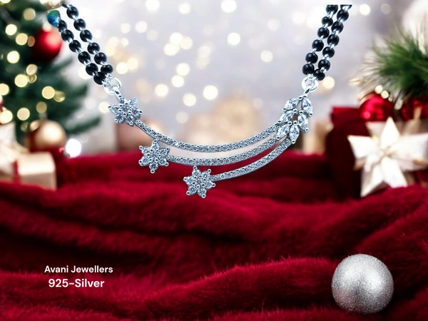 Silver Fancy Mangalsutra - 12.96