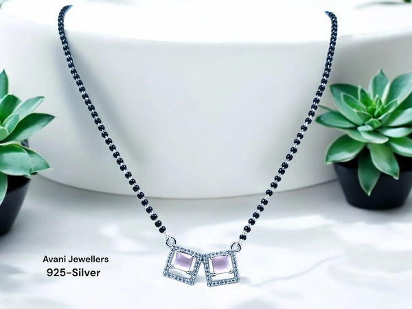 Silver Fancy Mangalsutra - 7.59