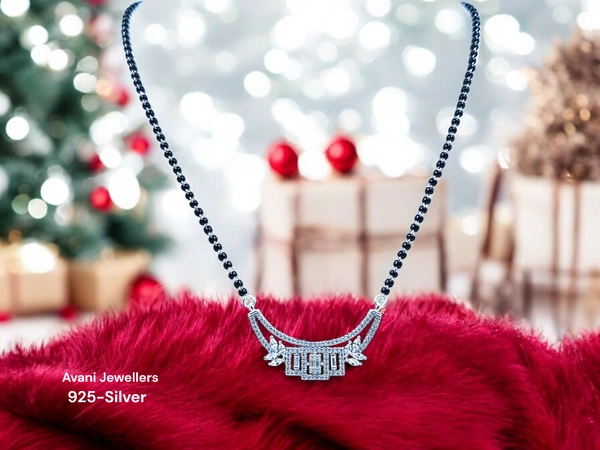 Silver Fancy Mangalsutra - 8.81