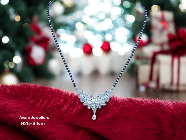 Silver Fancy Mangalsutra - 11