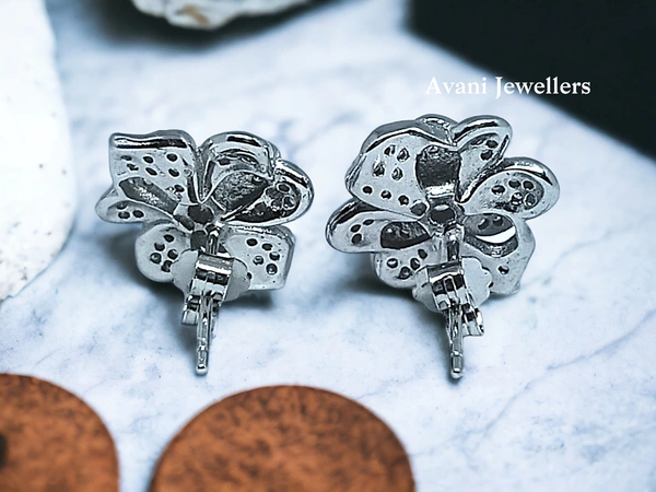 Silver Fancy Studs - 4.19