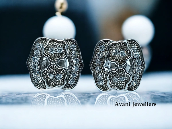 Silver Fancy Studs - 2.4