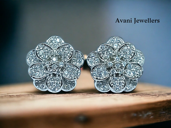Silver Fancy Studs - 4.09
