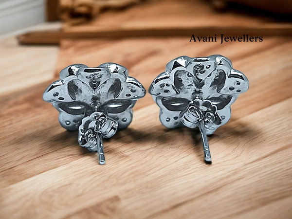 Silver Fancy Studs - 4.09