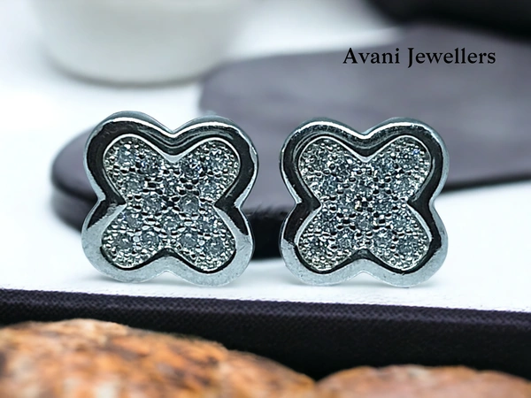 Silver Fancy Studs - 3.44