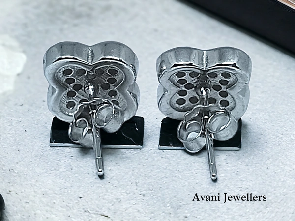 Silver Fancy Studs - 3.44