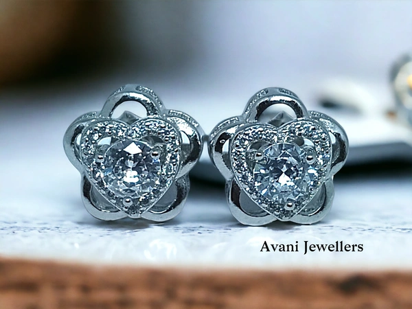 Silver Fancy Studs - 3.24