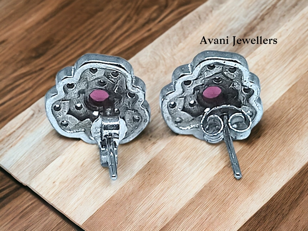 Silver Fancy Studs - 2.68