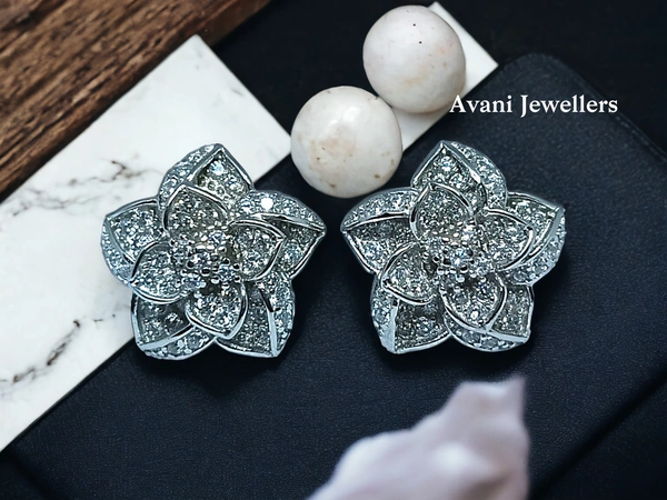 Silver Fancy Studs - 4.37