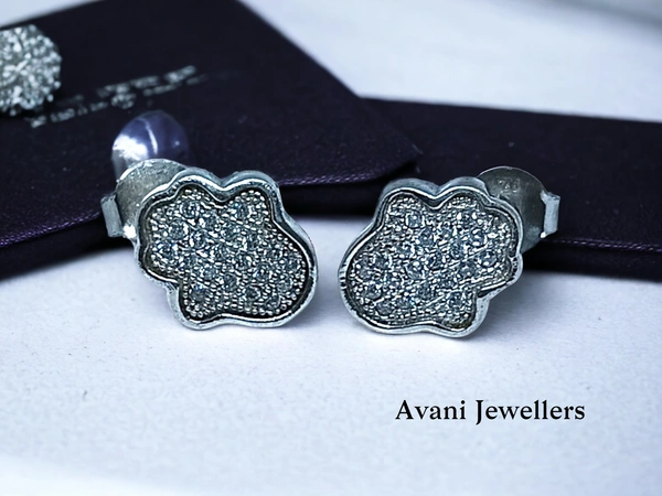 Silver Fancy Studs - 2.4