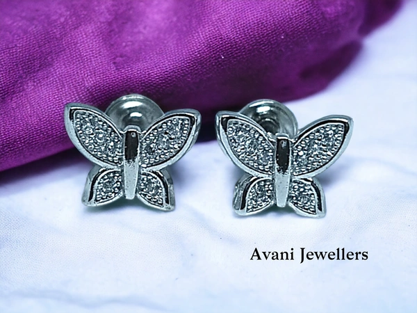 Silver Fancy Studs - 1.71