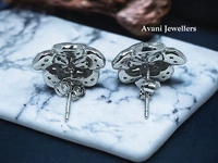 Silver Fancy Studs - 4.09