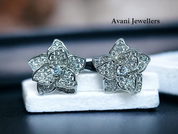 Silver Fancy Studs - 4.07