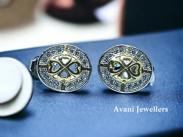 Silver Fancy Studs - 2.45