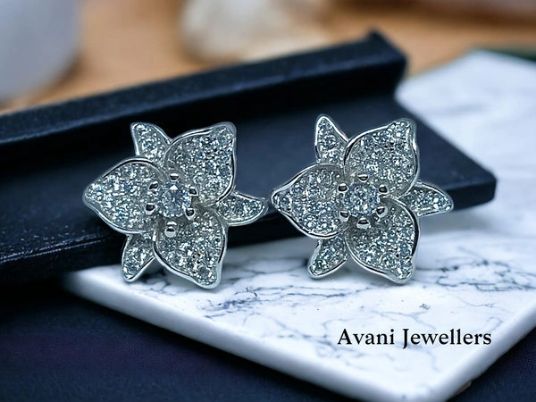 Silver Fancy Studs - 4.21