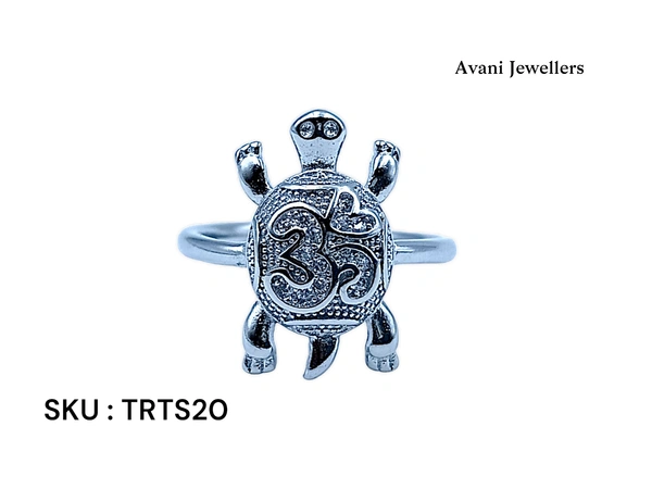 Silver Tortoise Fancy Ring - 2.94, 10