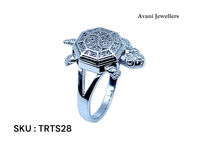 Silver Tortoise Fancy Ring - 4.97, 14