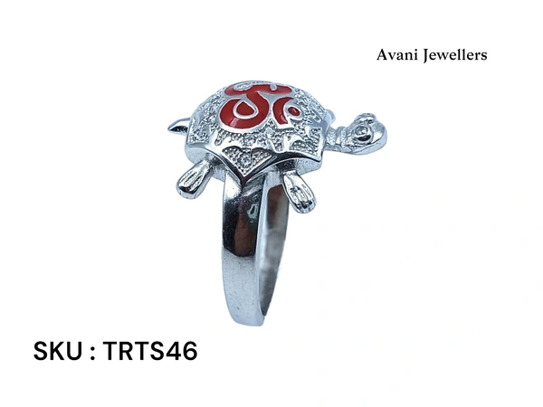 Silver Tortoise Fancy Ring - 6.17, 22