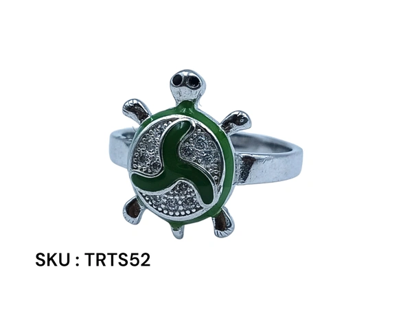 Silver Tortoise Fancy Ring - 3.6, 15