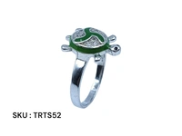 Silver Tortoise Fancy Ring - 3.6, 15
