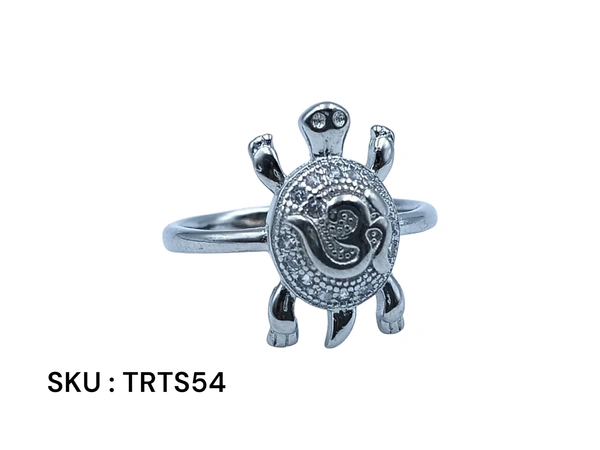 Silver Tortoise Fancy Ring - 3.21, 13