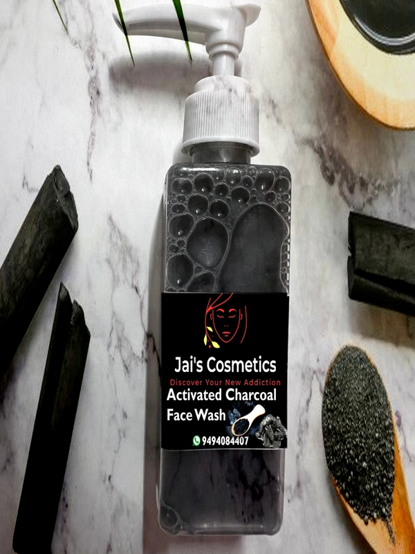 Jai's Cosmetics Charcoal Face Wash - 100 ml