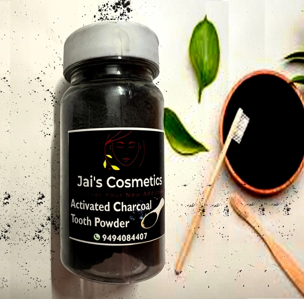 Jai's Cosmetics Activated Charcoal Tooth Powder - 50g